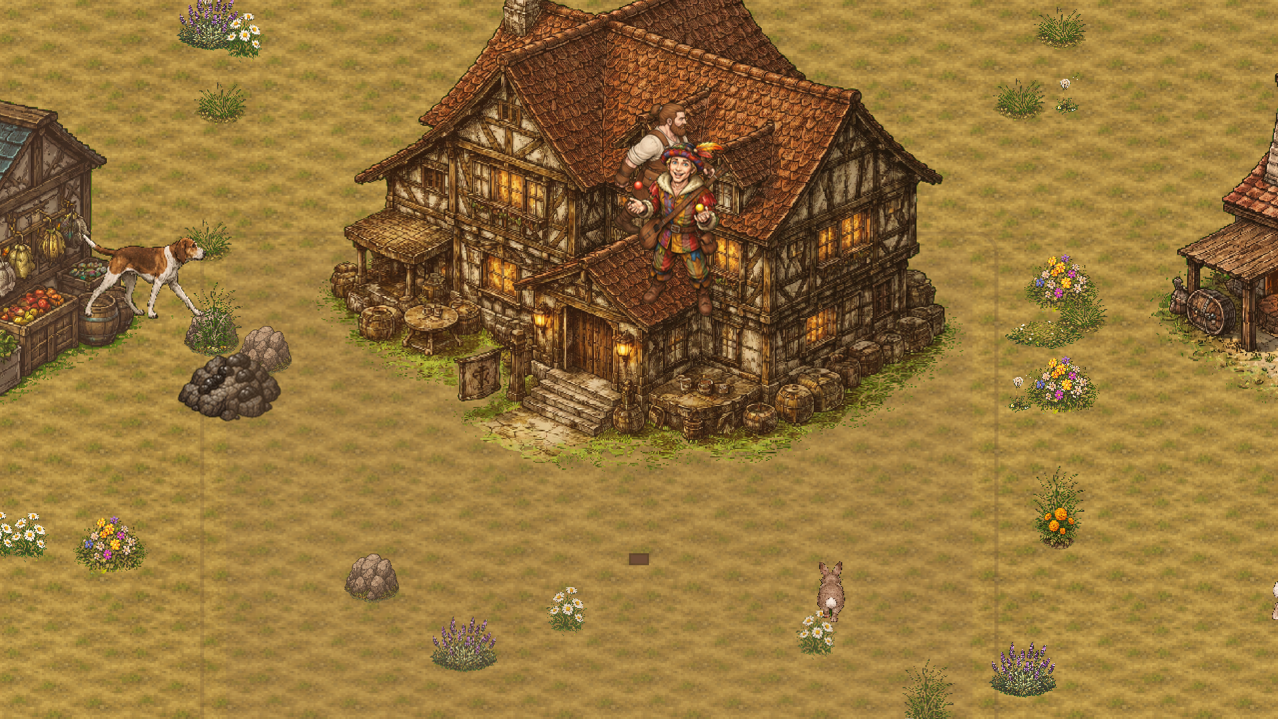 Dawn light breaking over the world